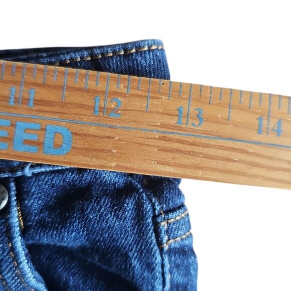 Oat New York High-Waisted Straight-Leg Jeans Sz 4/27 Raw Hem Chic Casual Denim - Picture 11 of 16